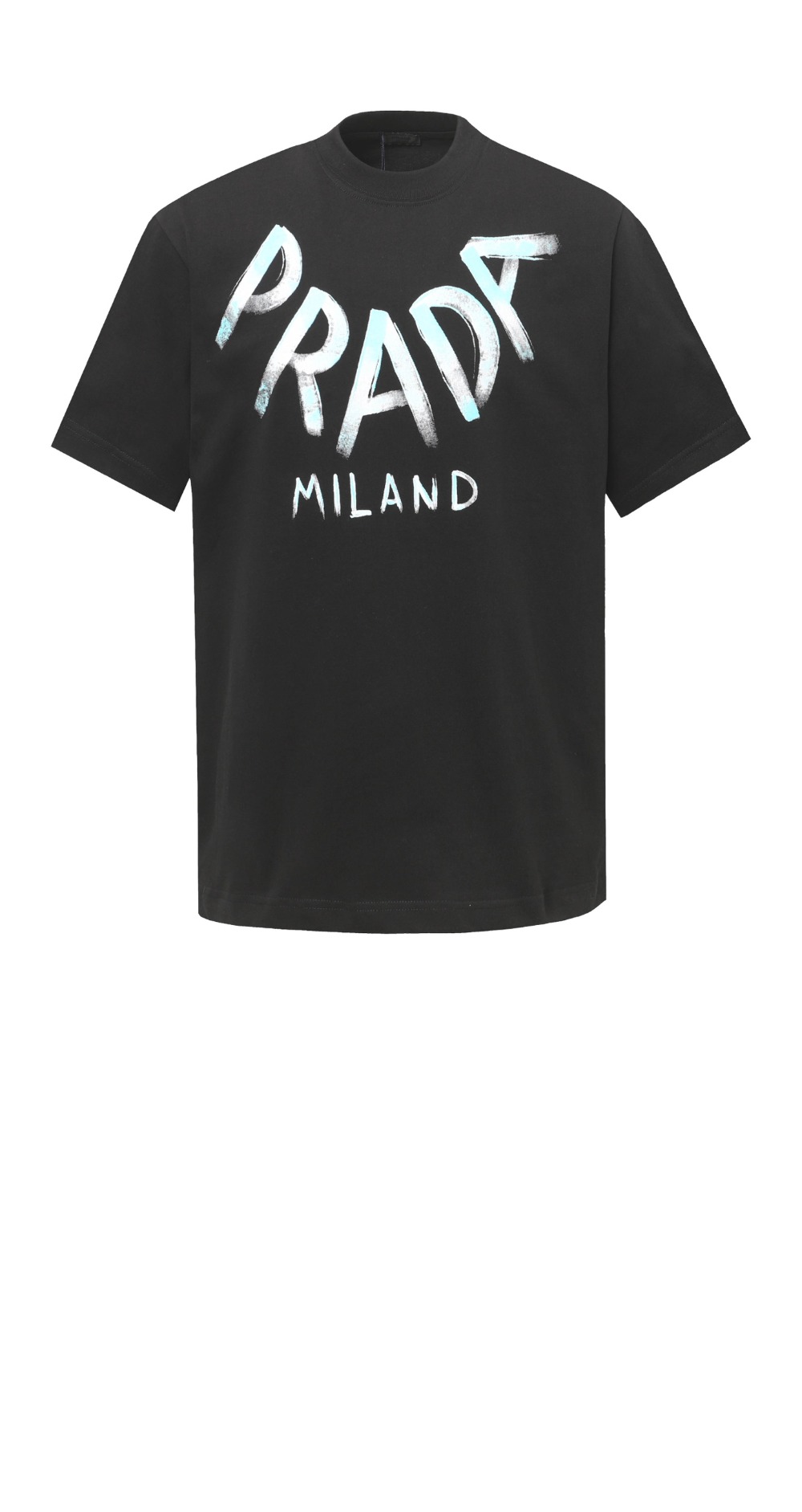 프라다 로고 프린트 반팔