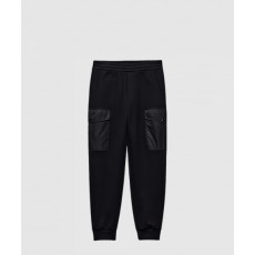 프라다 코튼 플리스 조거 팬츠