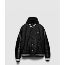 프라다 오버사이즈 리나일론 바머 재킷