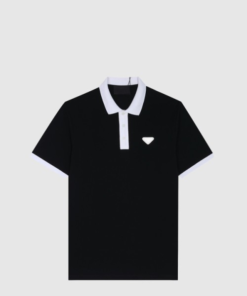 프라다 로고 프린트 반팔