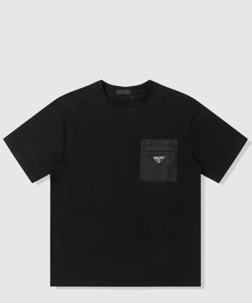 프라다 로고 프린트 반팔