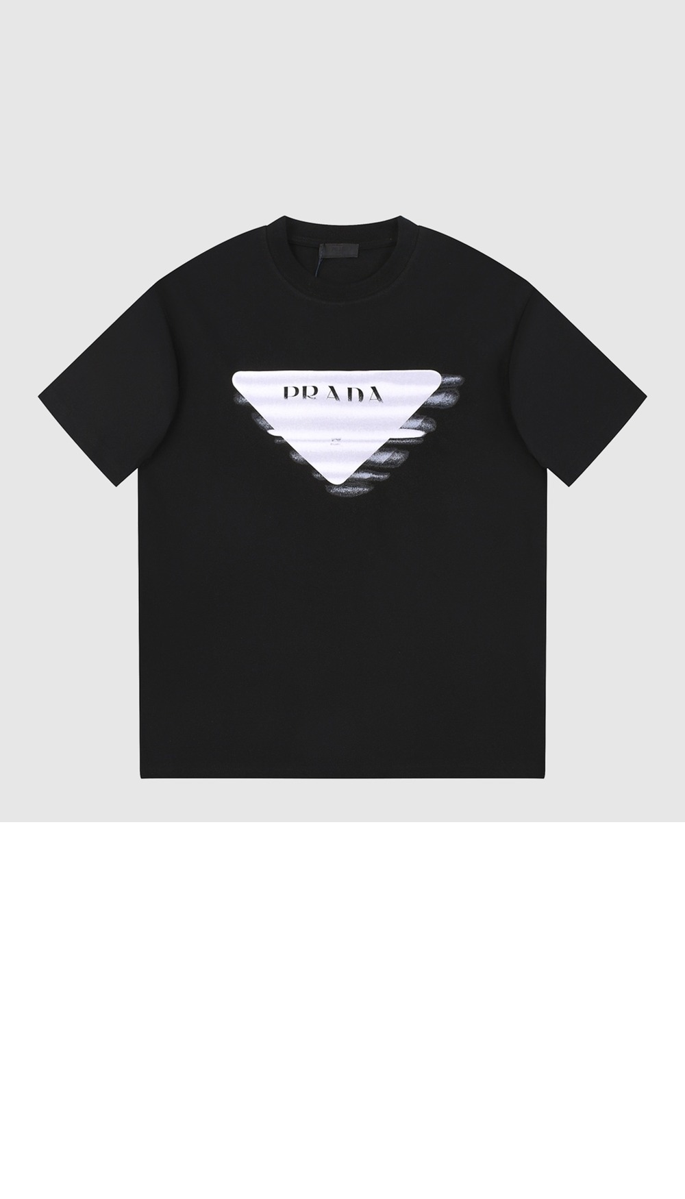 프라다 로고 프린트 반팔