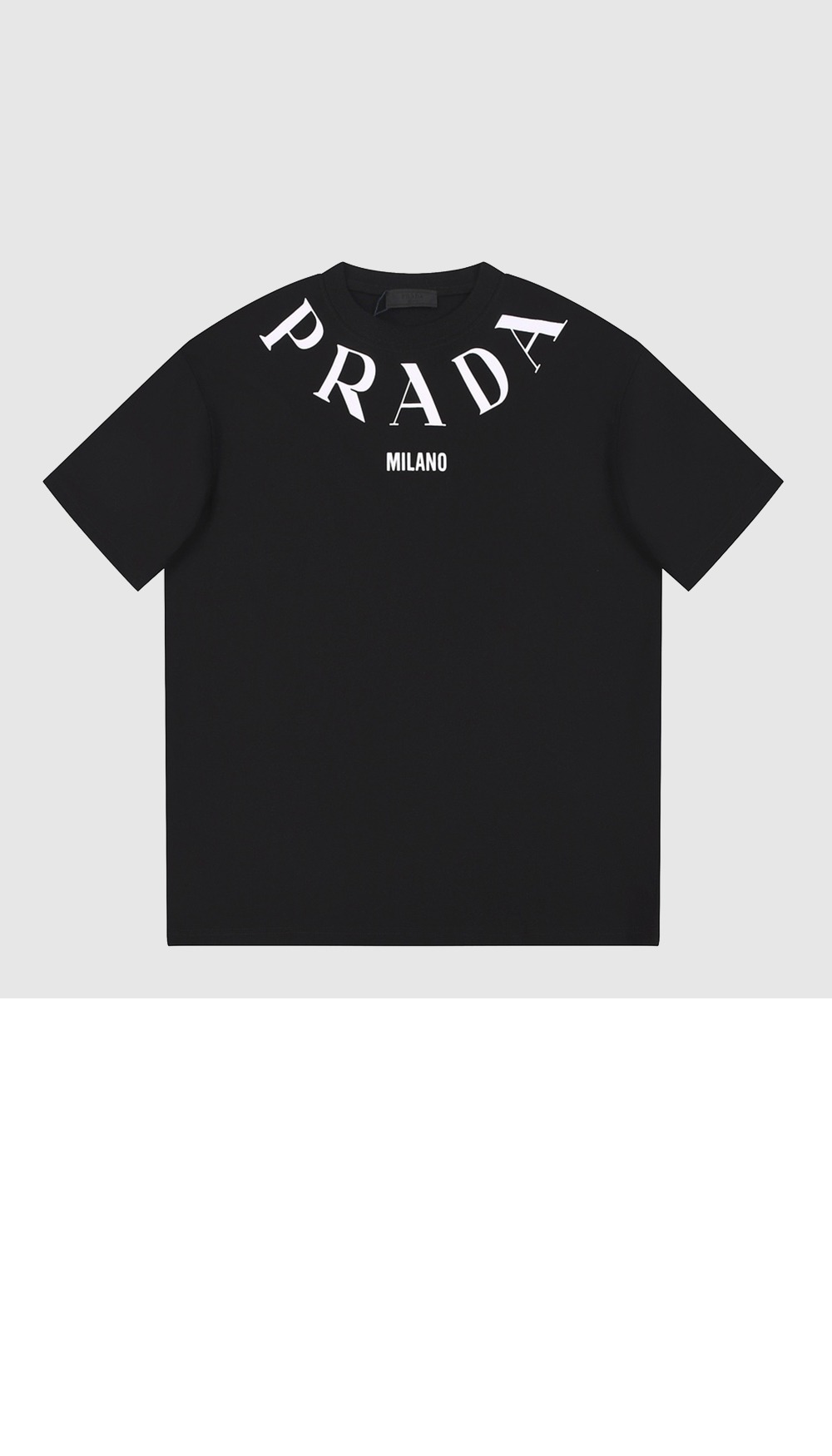 프라다 로고 프린트 반팔