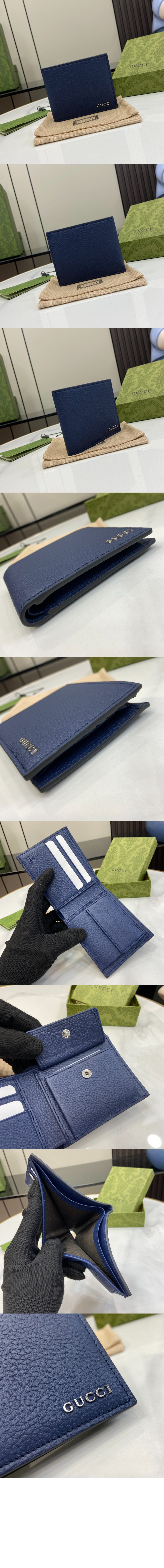 구찌 로고 반지갑 771153