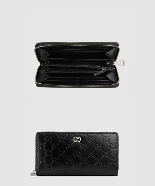 구찌 시마 시그니처 지퍼월렛 473928