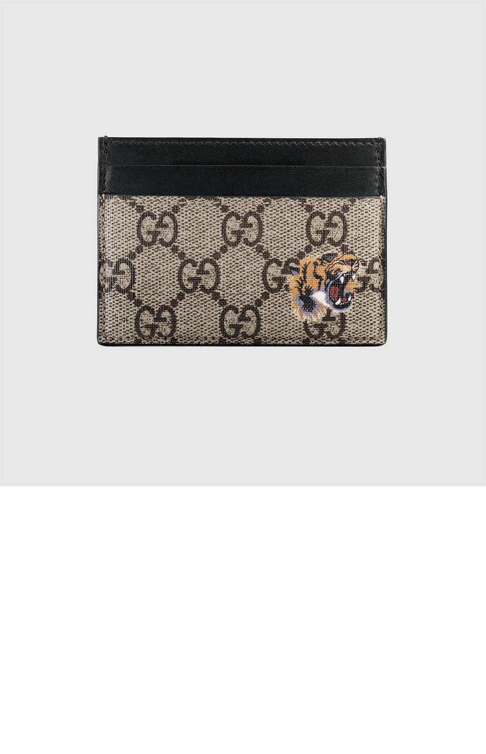 구찌 타이거 프린트 카드지갑 451277