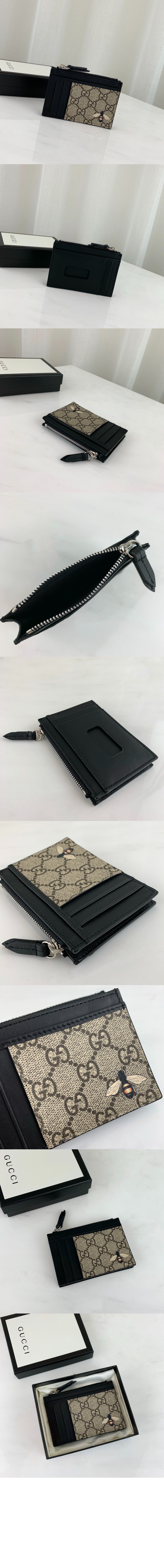 구찌 베스트리에 비 카드지갑 597555