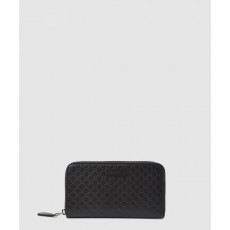 구찌 마이크로시마 지퍼월렛 449391