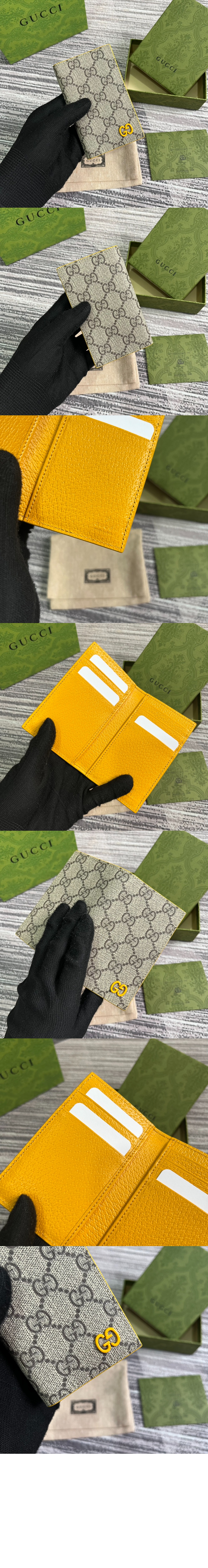 구찌 GG 디테일 롱 카드 케이스 768249