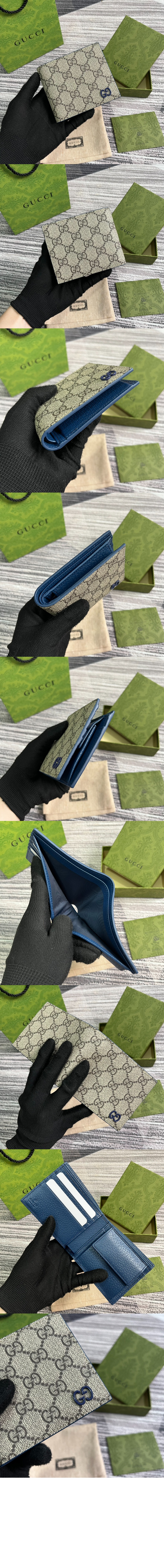 구찌 GG 플라크 반지갑 768244