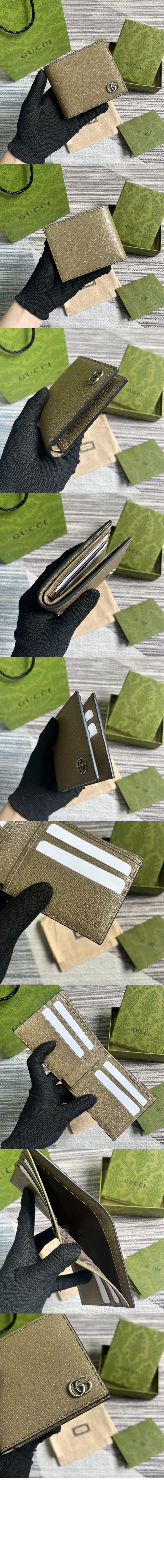 구찌 GG 마몽 레더 반지갑 428726