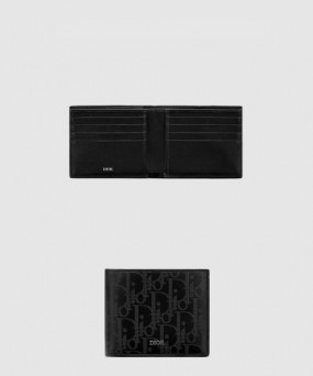 디올 컴팩트 지갑 오블리크 갤럭시 반지갑 2ESBH