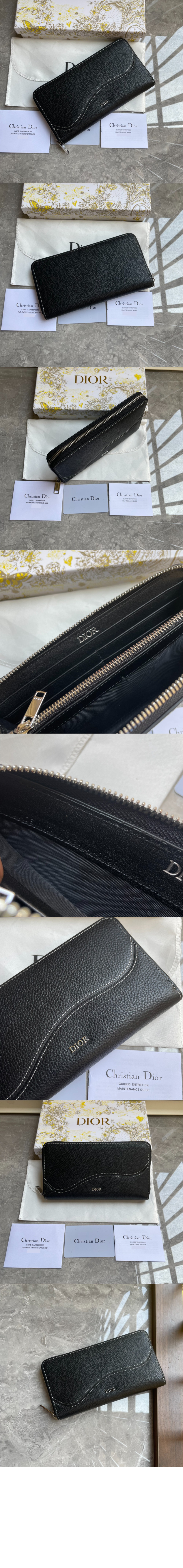 디올 지퍼 장지갑 2ADBC