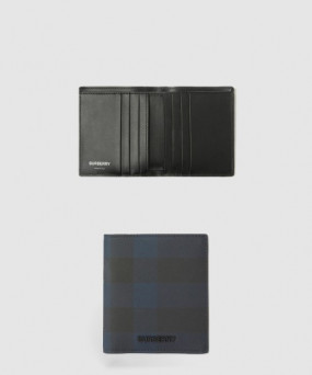 버버리 체크 폴딩 카드 케이스 80741081