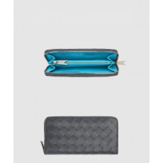 보테가베네타 인트레치아토 지퍼 어라운드 지갑 593217