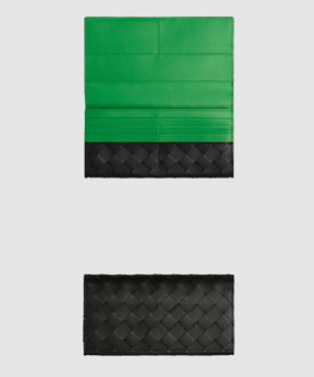 보테가베네타 동전 지갑을 갖춘 인트레치아토 장지갑 749438