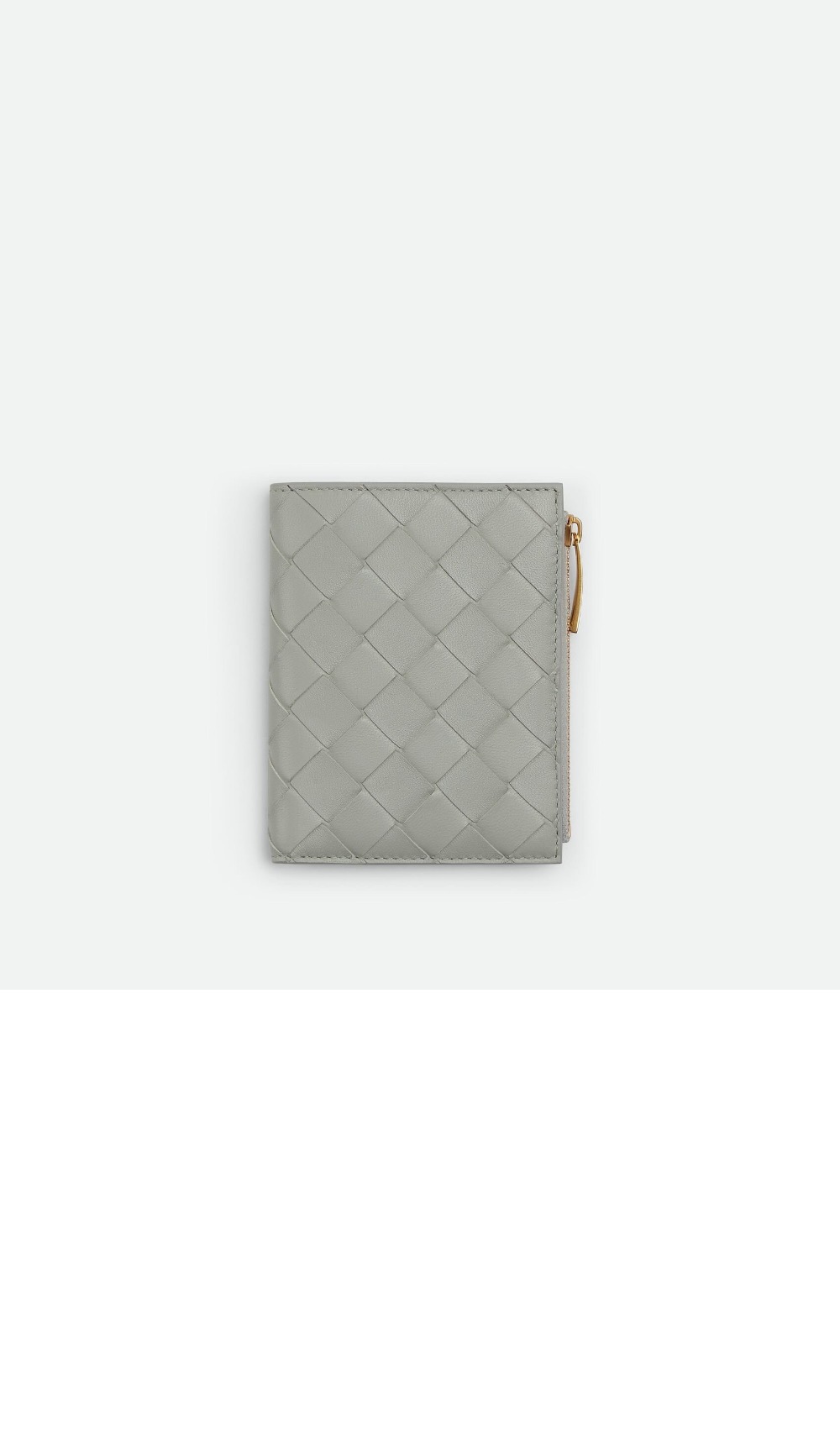 보테가베네타 스몰 인트레치아토 폴더형 지퍼 지갑 742330