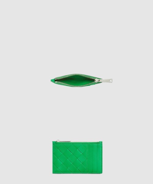 보테가베네타 인트레치아토 지퍼 카드 케이스 755985