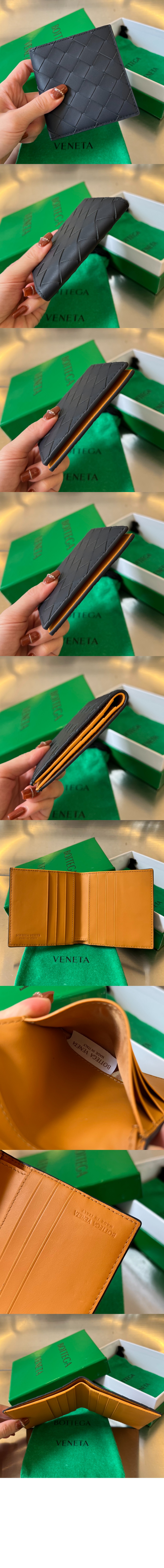 보테가베네타 인트레치아토 슬림 폴더형 지갑 749400