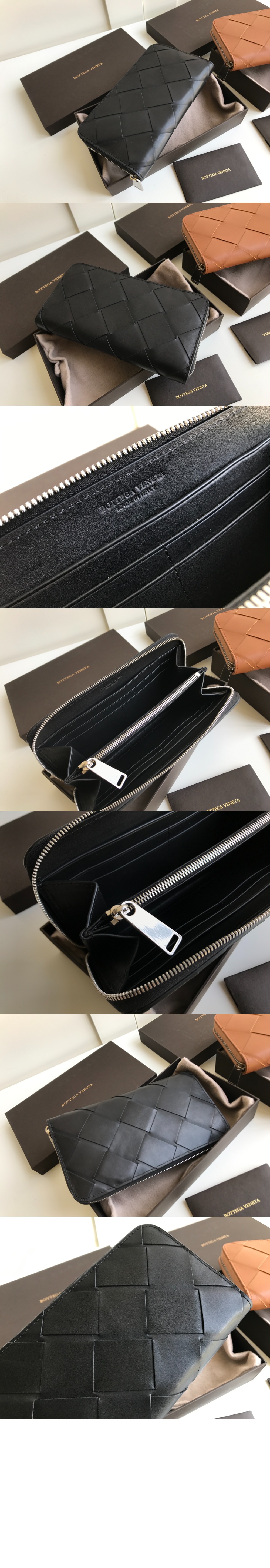 보테가베네타 인트레치아토 지퍼월렛 573431