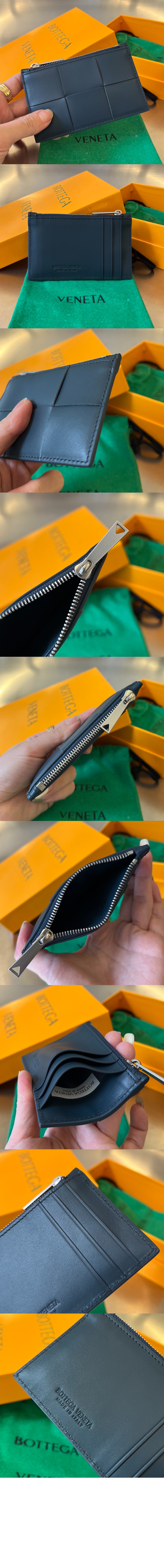 보테가베네타 지퍼 카드지갑 679843