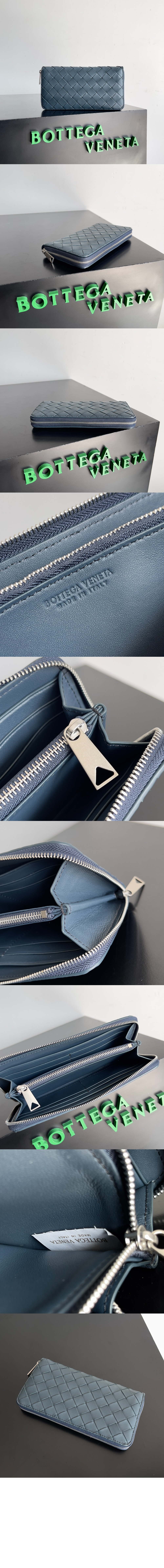 보테가베네타 인트레치아토 지퍼월렛 593217