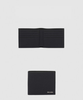 프라다 사피아노 레더 투톤 반지갑 2MO513