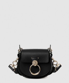 끌로에 샤이니 & 스웨이드 가죽 Tess 스몰백 AS751