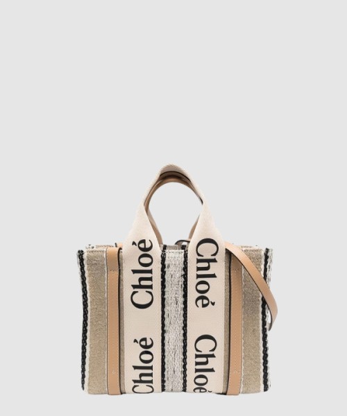 끌로에 우디 스몰 토트백 CHC22
