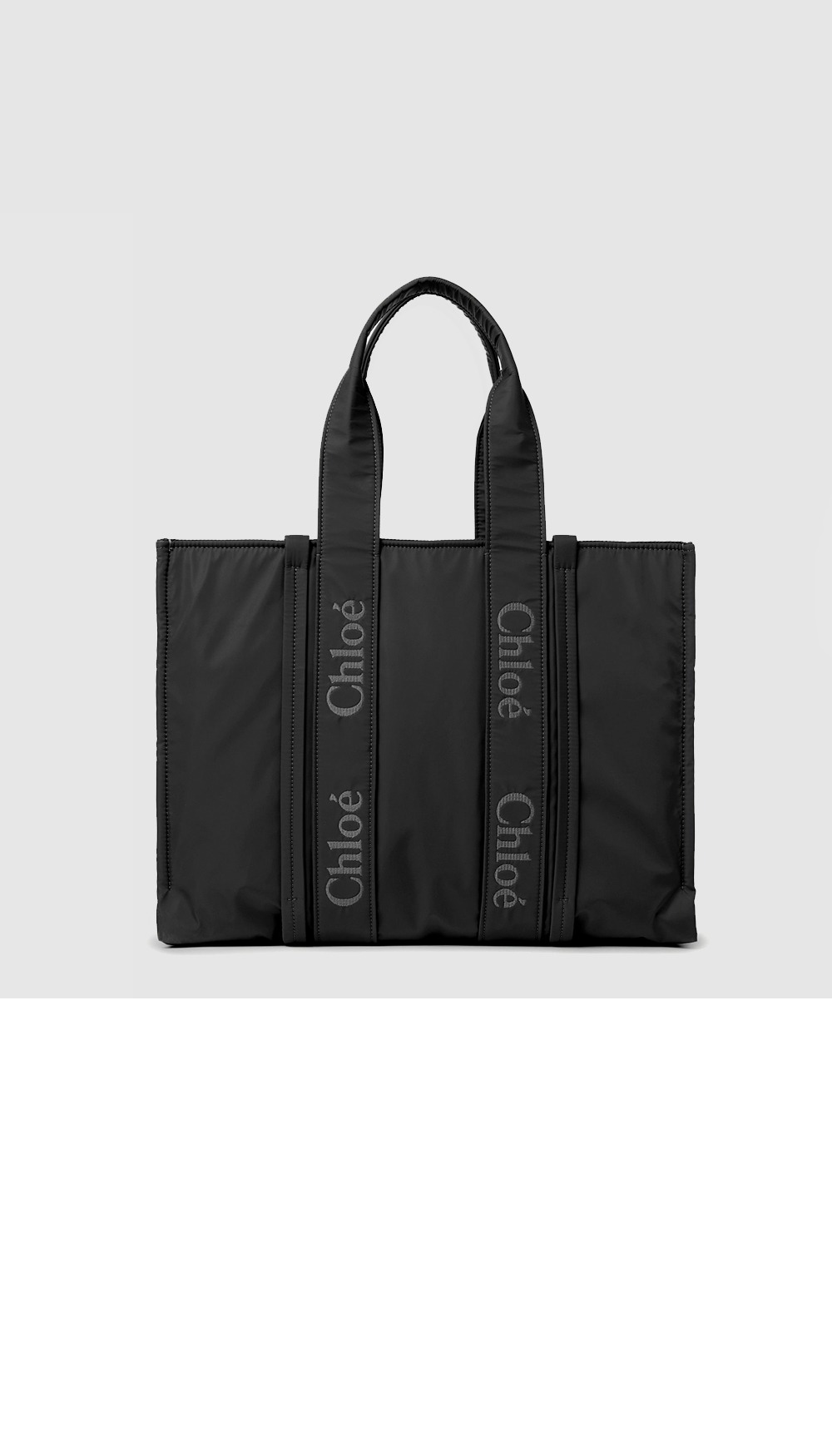 끌로에 우디 토트백 라지 WS382