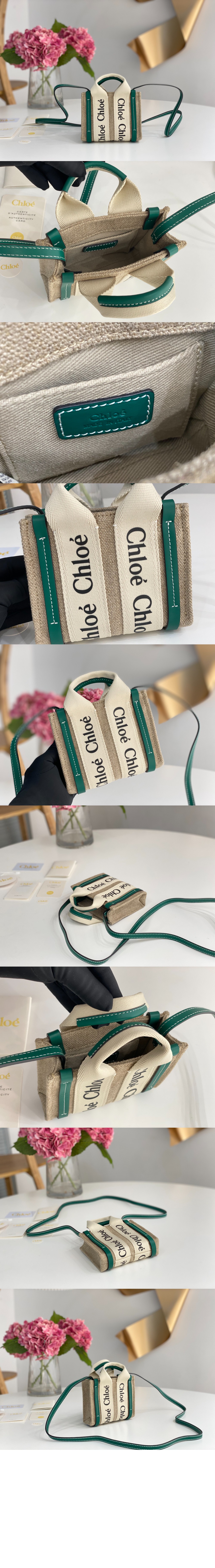 끌로에 우디 토트백 나노 AP235