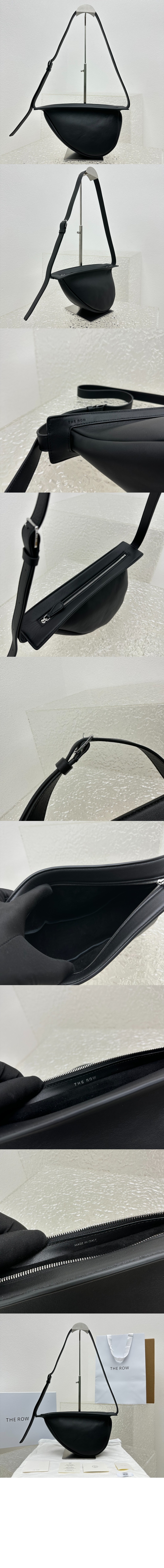 더로우 스몰 Slouchy Banana 가죽백 W1197L