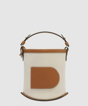 델보 핀 캔버스 토트백