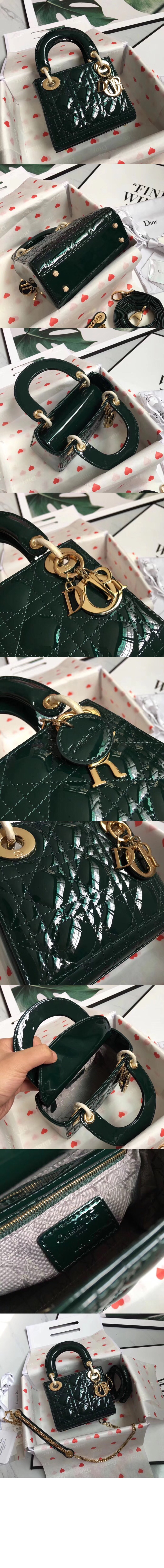 디올 레이디백 새틴 미니 M0500