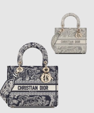 디올 레이디백 디라이트 미듐 M0565