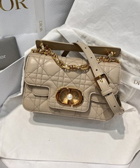 디올 졸리 미니 탑 까나쥬 토트백