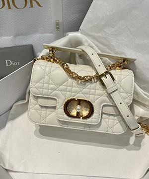 디올 졸리 미니 탑 까나쥬 토트백