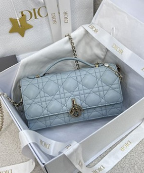 디올 미스 디올 탑 핸들 까나쥬 체인백