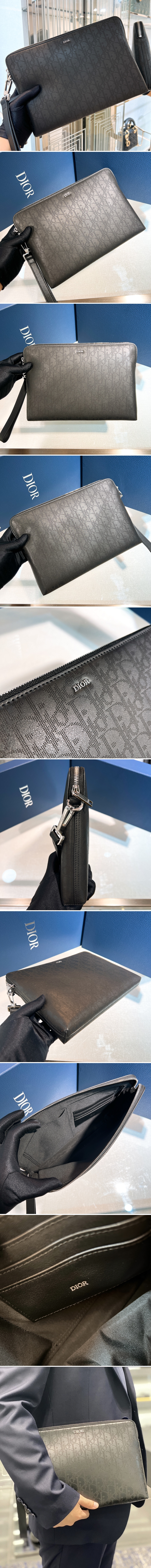 디올 오블리크 클러치