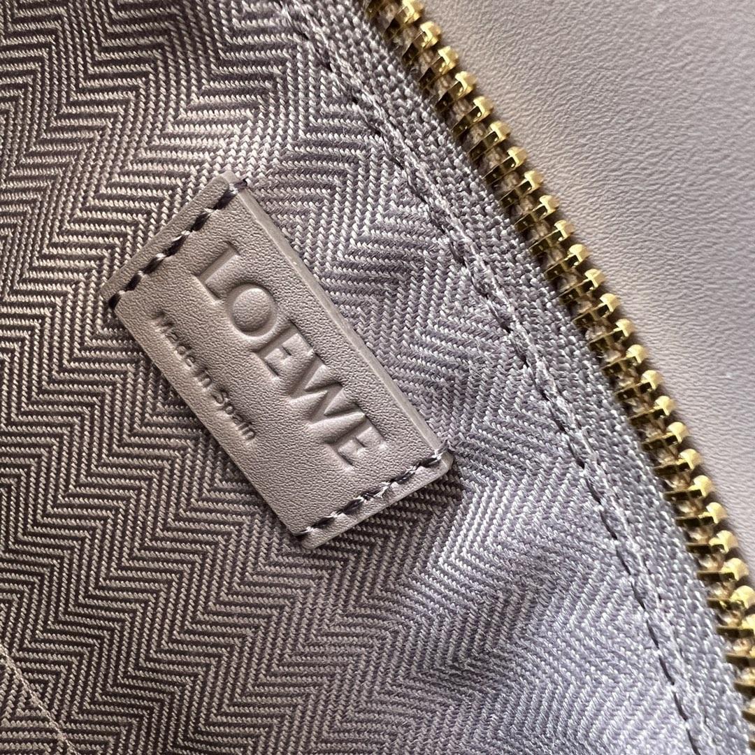 로에베 사틴 스몰 퍼즐 엣지 백 퍼플