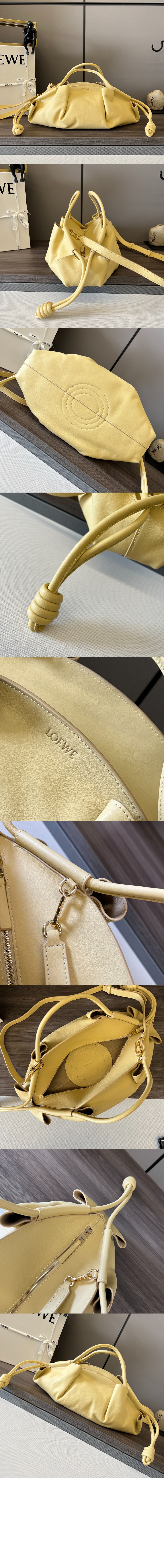 로에베 파세오 백 - 유광 나파 카프스킨