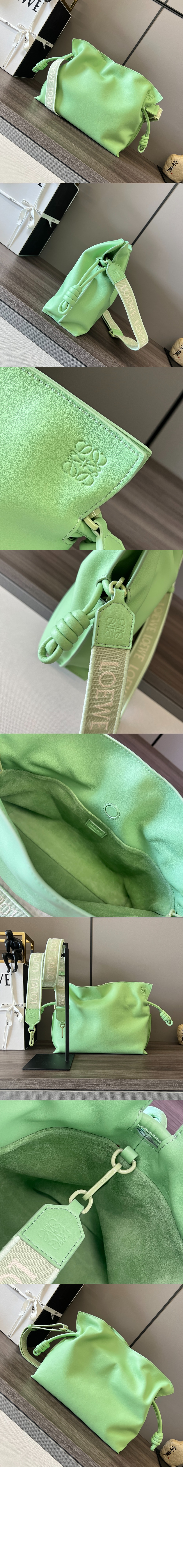 로에베 플라멩코 클러치 - 나파 카프스킨