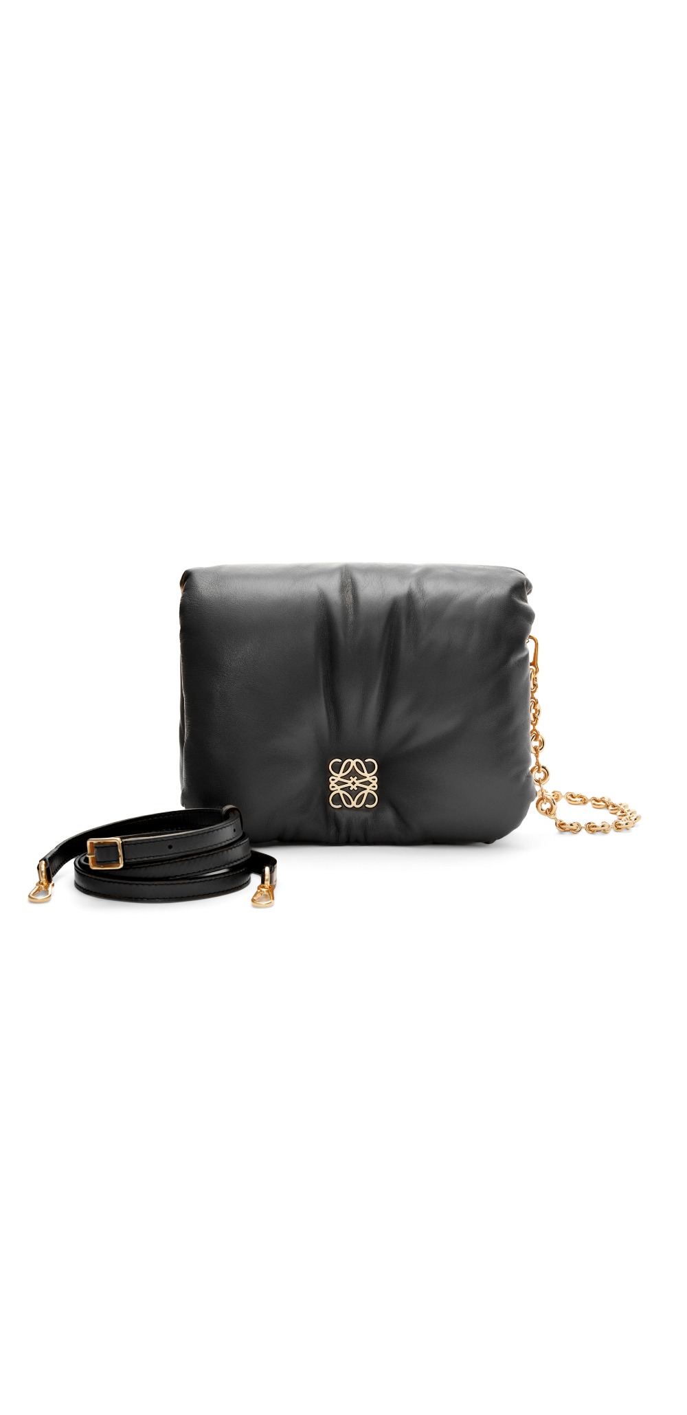 로에베 퍼퍼 고야 백 - 유광 나파 램스킨