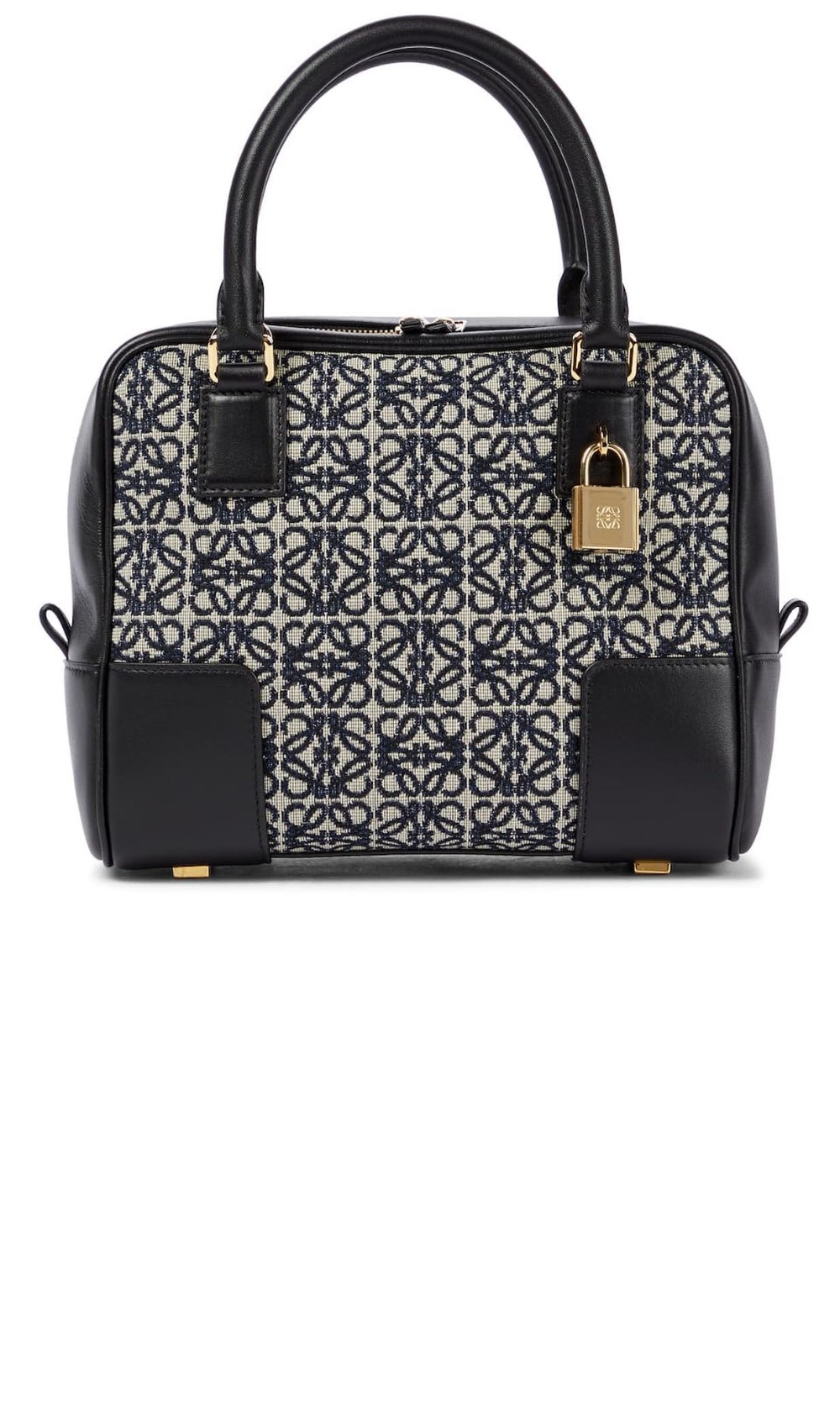 로에베 아마조나 19 스퀘어 백 - 자카드