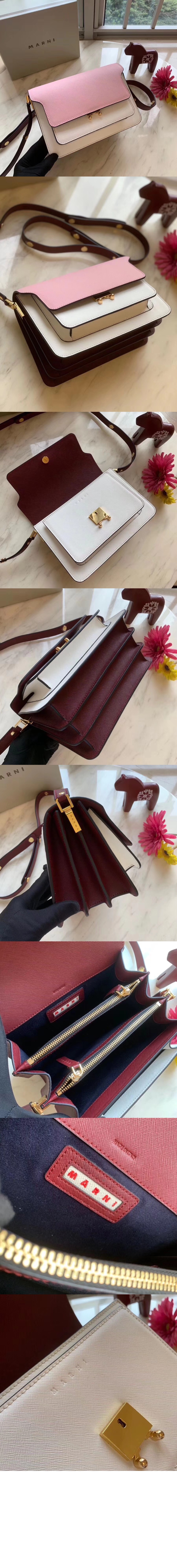 마르니 트렁크백 사피아노 미니