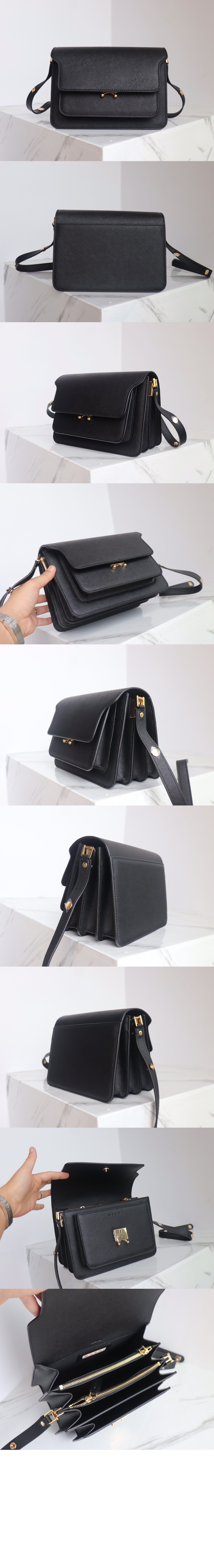 마르니 트렁크백 사피아노 미듐