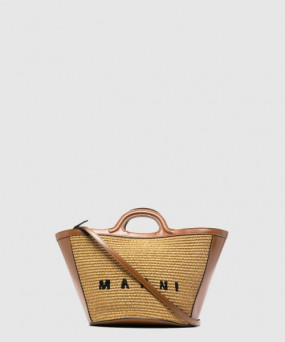 마르니 미듐 자수 토트백