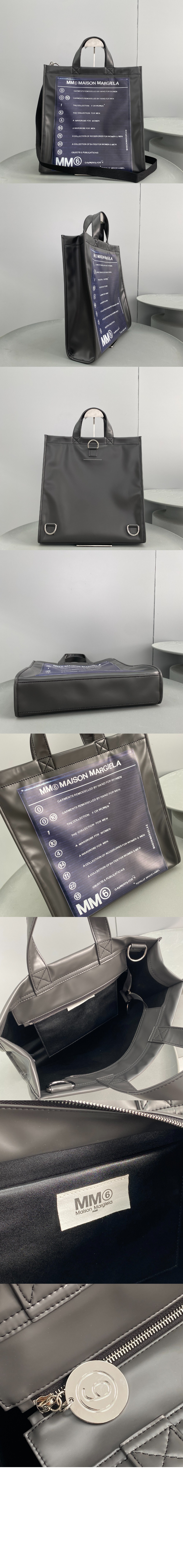 프린트 PVC 토트백