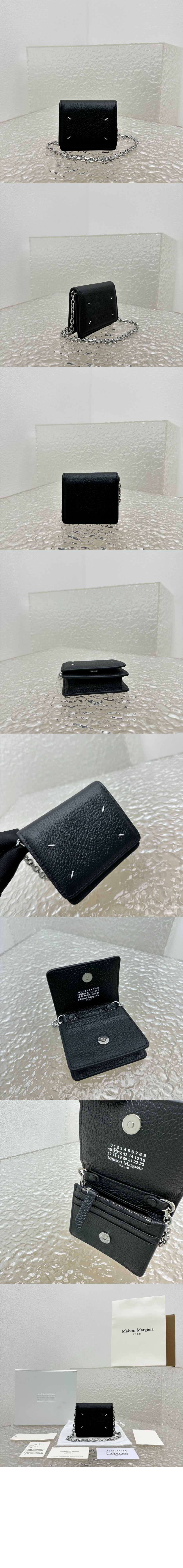 마르지엘라 레더 월렛 체인백