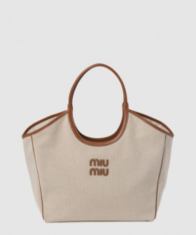 미우미우 아이비 캔버스백 5BG286